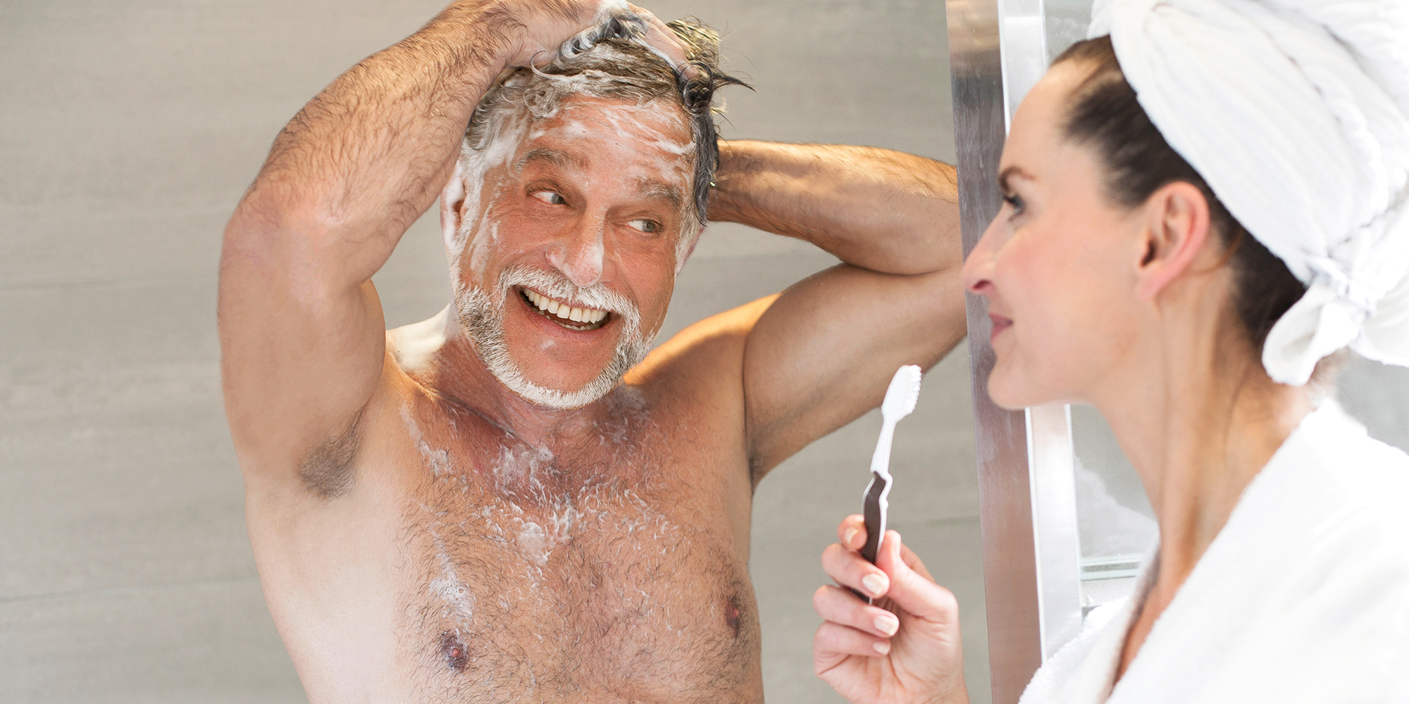 Bestager-, Classic-, Senior-, 50+ Model Michael Diehl Fotomodell aus Esslingen bei Stuttgart mit Lifestyle indoor 14