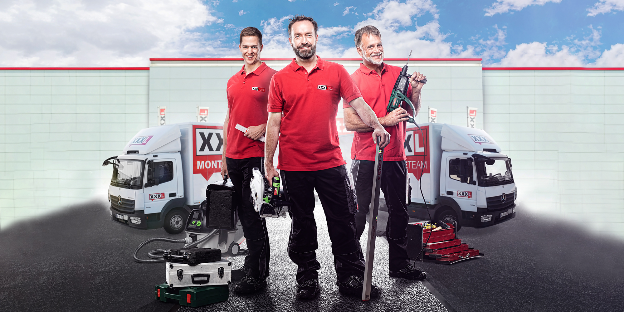 Bestager-, Classic-, Senior-, 50+ Model Michael Diehl Fotomodell aus Esslingen bei Stuttgart mit Advertising Werbung XXXL Lutz 26